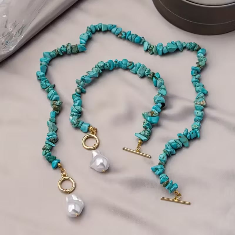 Modern Turquoise Jewelry Set