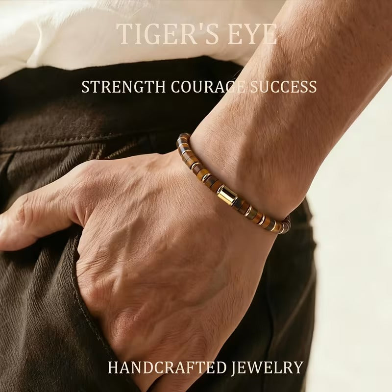 Tiger Eye bracelet for men