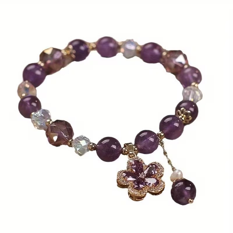 Natural Amethyst Bracelet