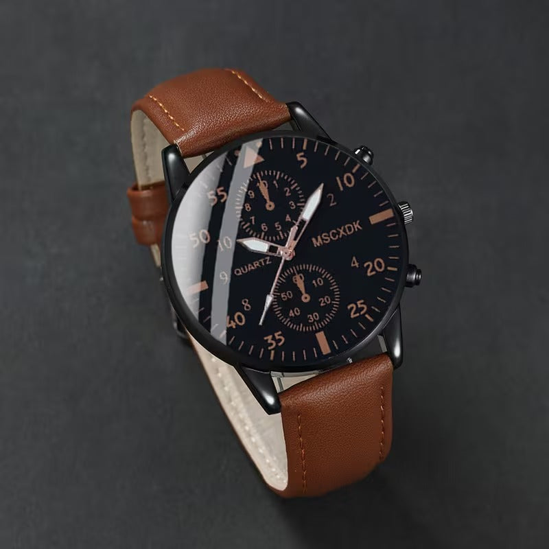 Men’s quartz watch set