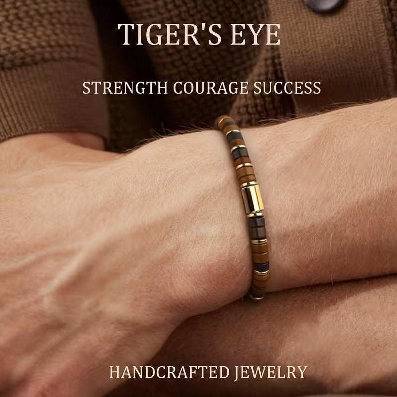 Tiger Eye bracelet for men