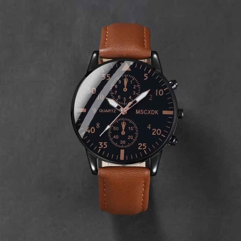 Men’s quartz watch set