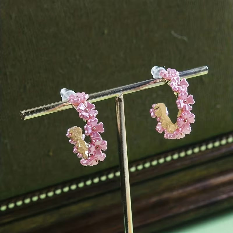 Set of 2 handmade boho-inspired earrings