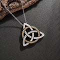 Celtic knot pendant necklace