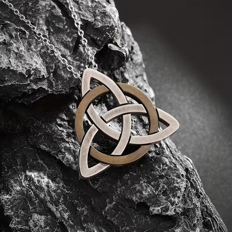 Celtic knot pendant necklace