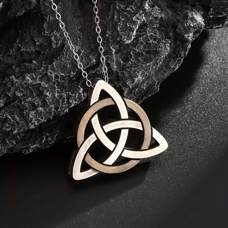 Celtic knot pendant necklace