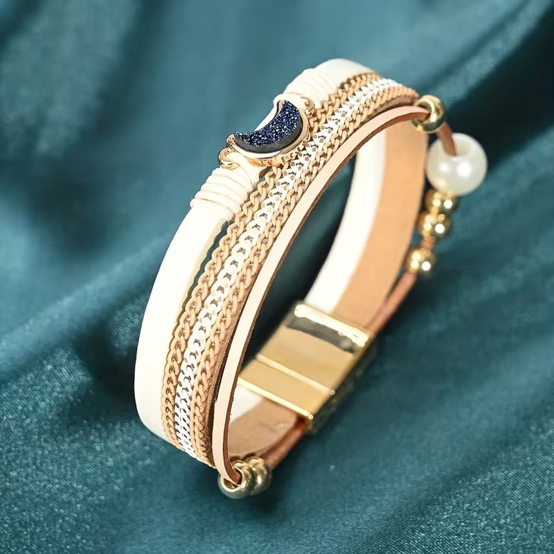 Multi-layer Magnetic Clasp Bracelet